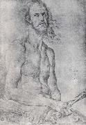 Christ,Man of Sorrow,with Durer-s Features Albrecht Durer